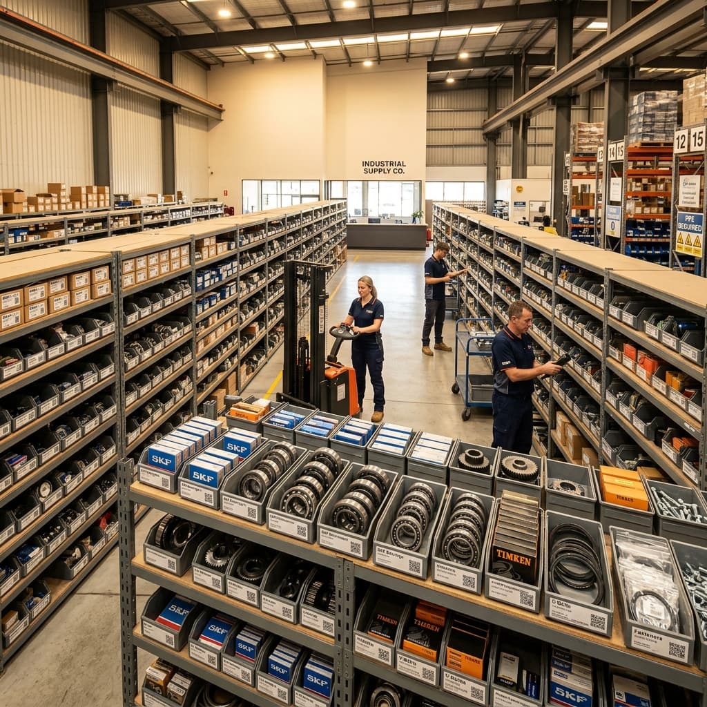 Industrial supply warehouse